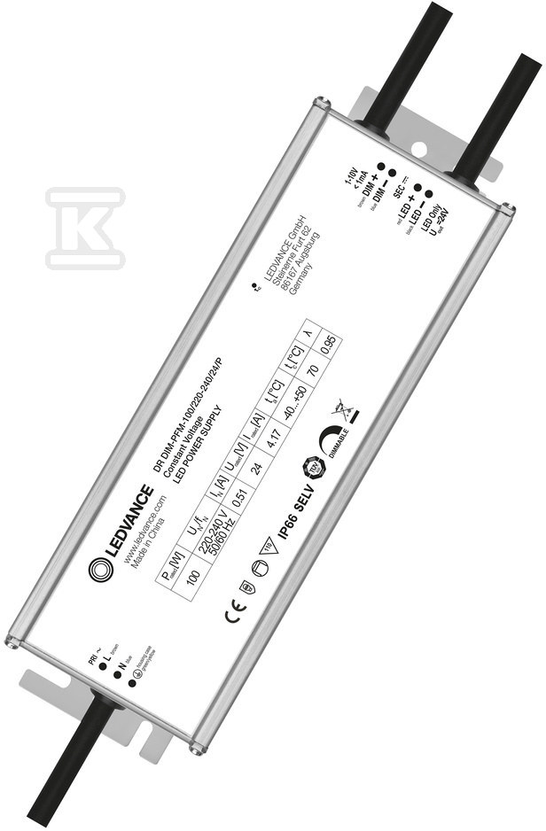 Zasilacz DR DIM-PFM-100W 220-240V - 4058075240070